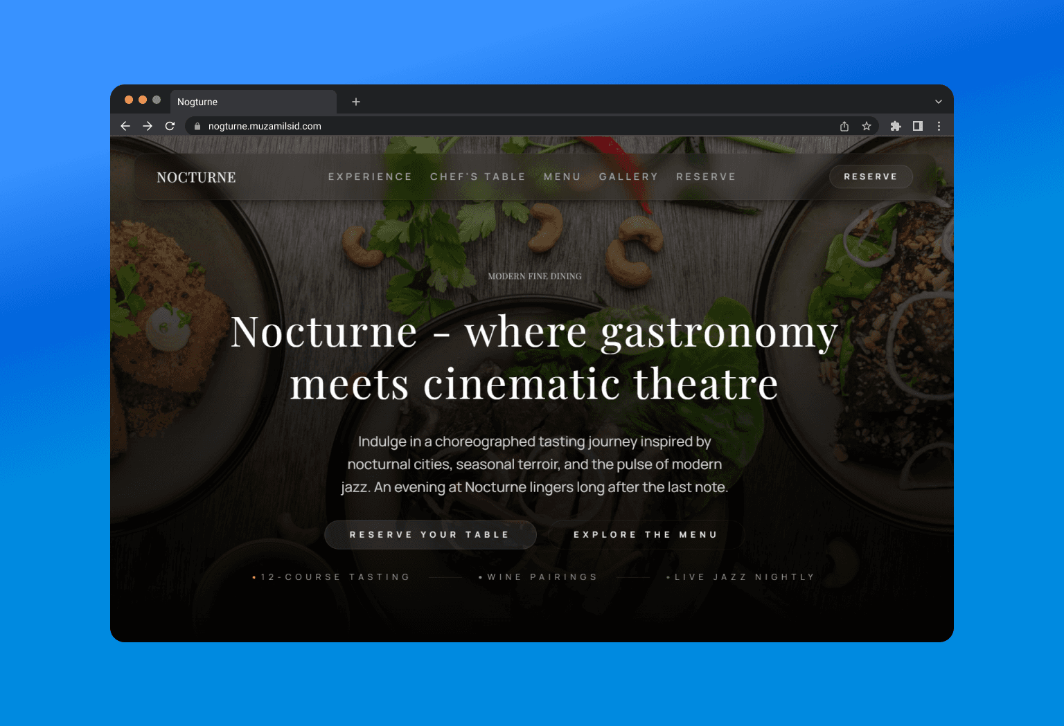 Nogturne project preview